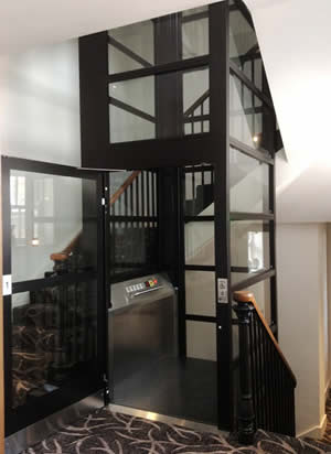 Optimum 100 enclosed platform lift