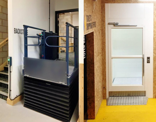 Platform Lift pair for the box